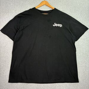 Jeep Go Anywhere Do Anything T-Shirt Men’s 3XL Black Off Road Graphic
